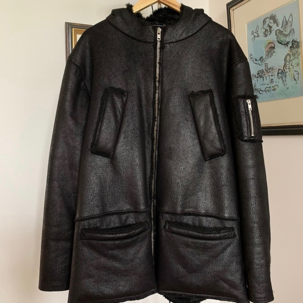 gosha faux coat